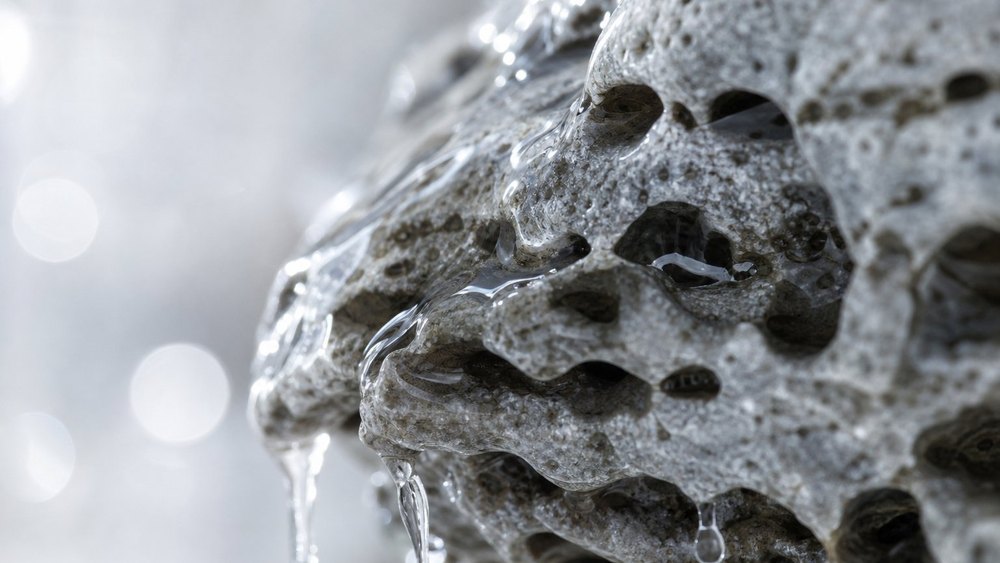 Water saturating porous stone, the sponge metaphor for bone marrow irrigation in Xi Sui Jing practice